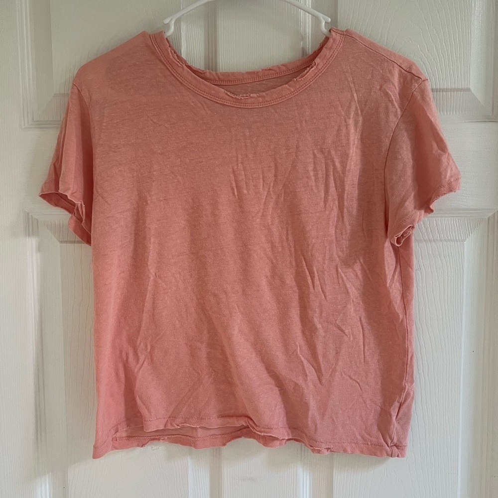 American Eagle Short Sleeve Boxy Tee